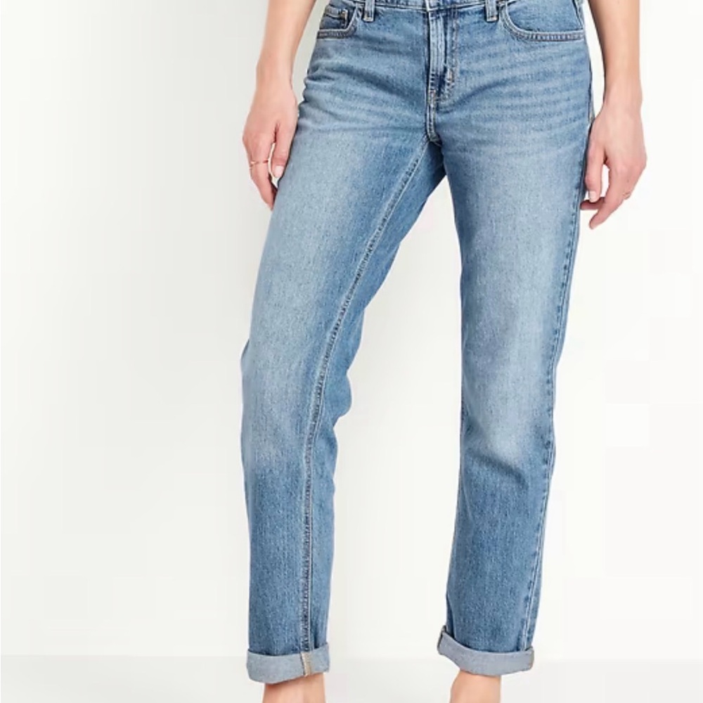 Mid Rise Boyfriend Women's Jeans